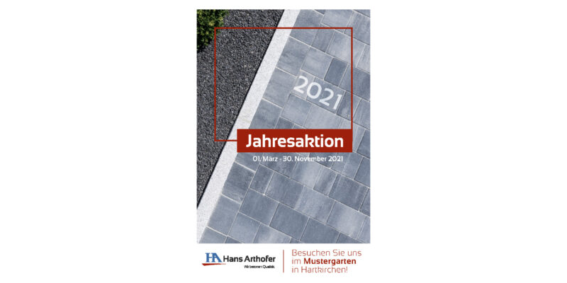 Jahresaktion Betonsteine und Natursteine OÖ 2021